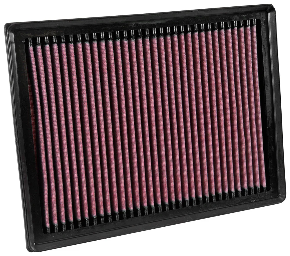 33-3045 – K&N FILTER Air Filter, Washable Red Cotton Gauze Panel - view 2